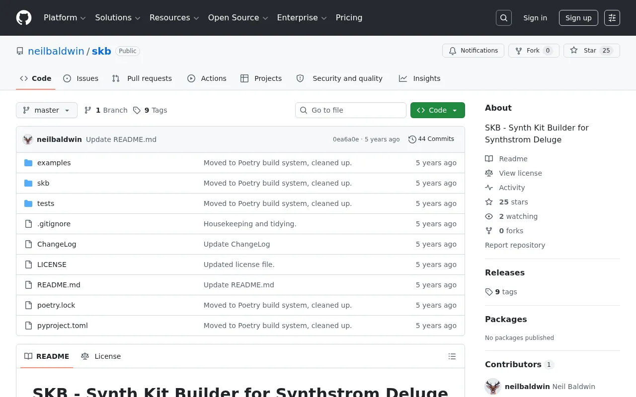 SKB — Synth Kit Builder