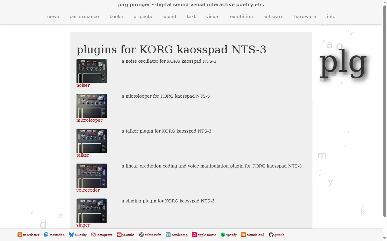 Piringer NTS-3 Effects