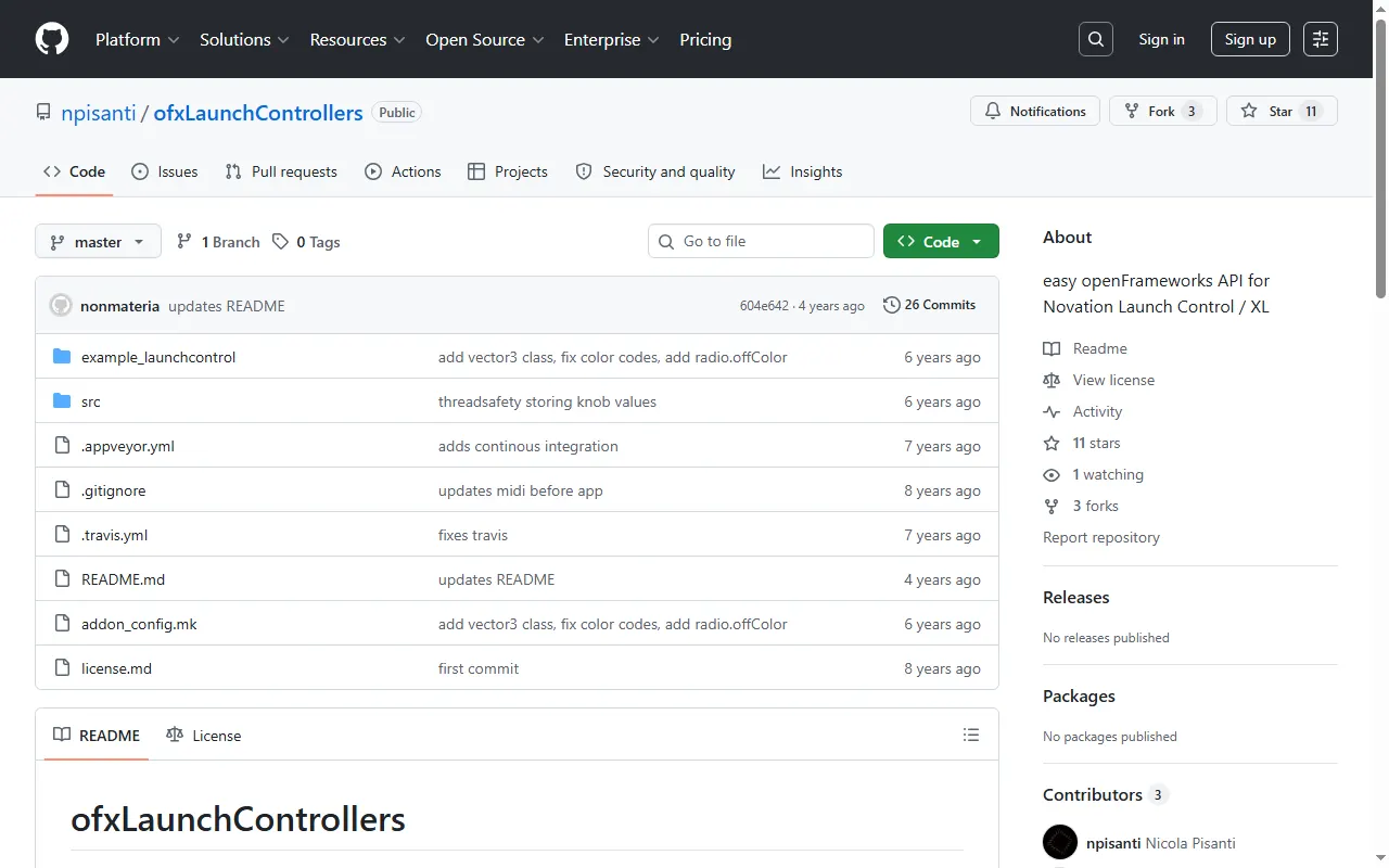 ofxLaunchControllers