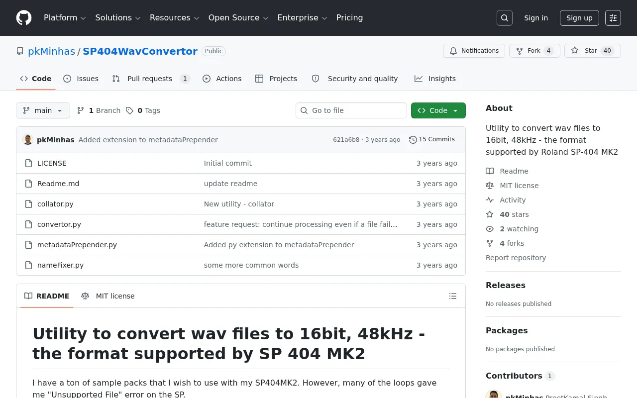 SP404WavConvertor