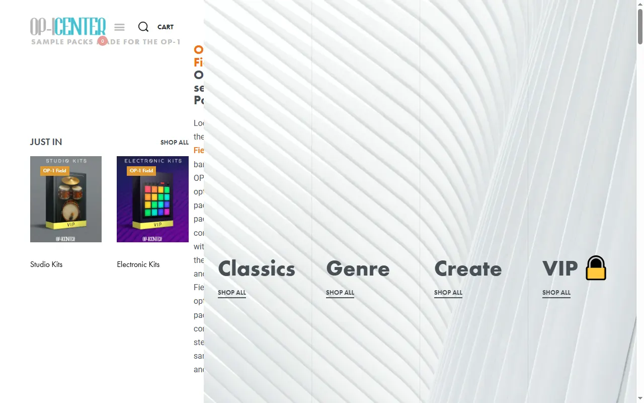 OP-1 Center screenshot