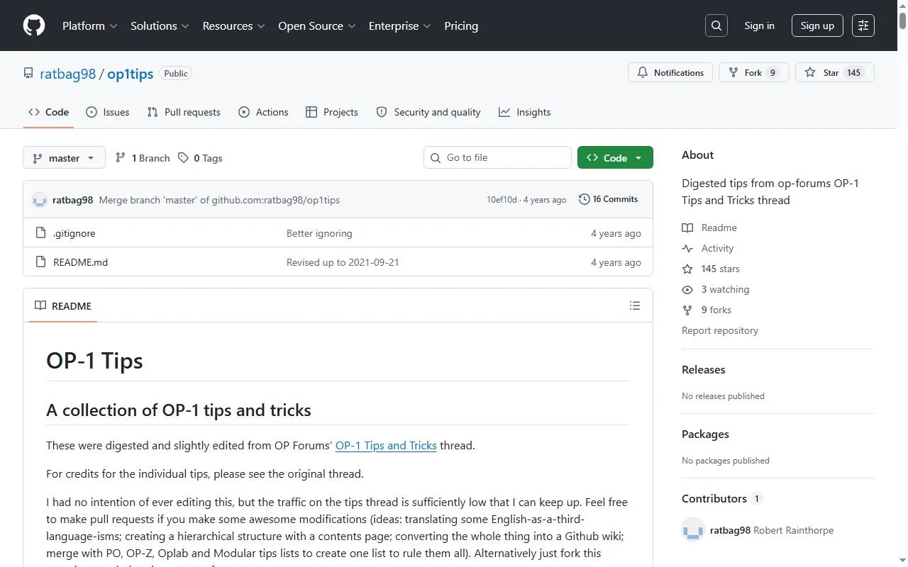 op1tips GitHub repository